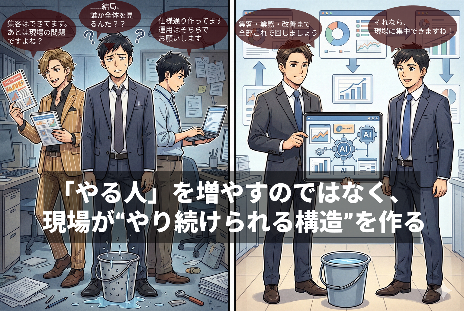 では、この構造を“実行”できるのは誰か？