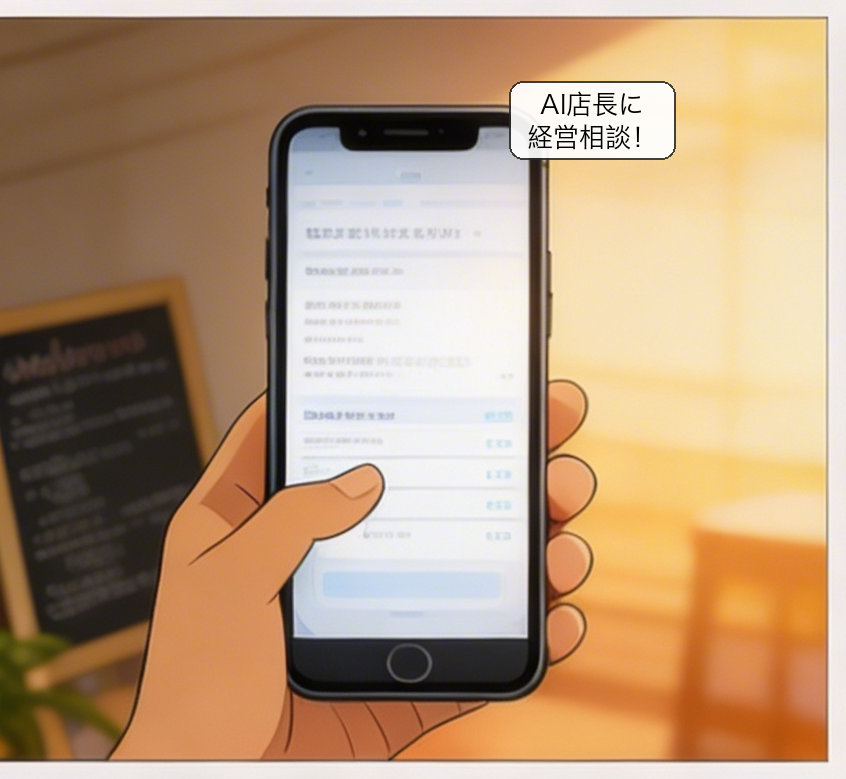 AI経営アドバイザー 漫画コマ3