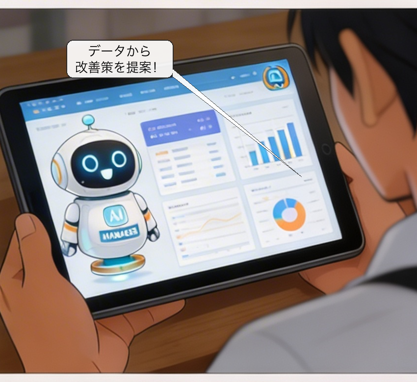 AI経営アドバイザー 漫画コマ4