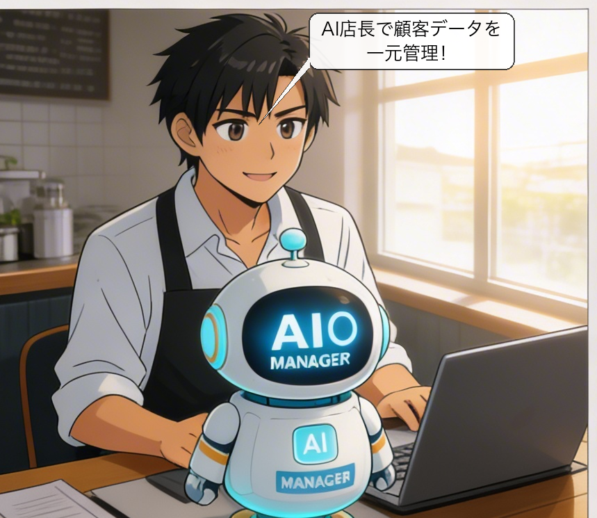 顧客一元管理 漫画 コマ3