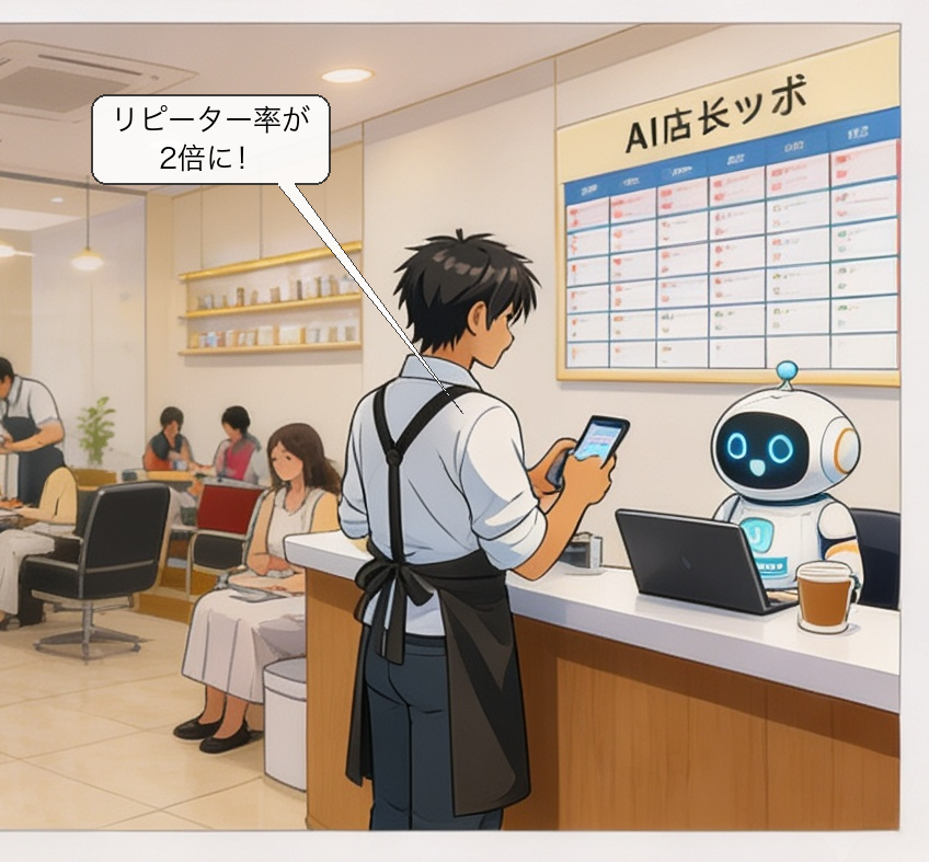 LINE CRM自動配信の仕組みを解説する漫画 コマ6