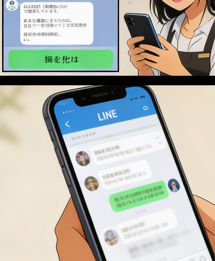 LINEで予約が自動確定
